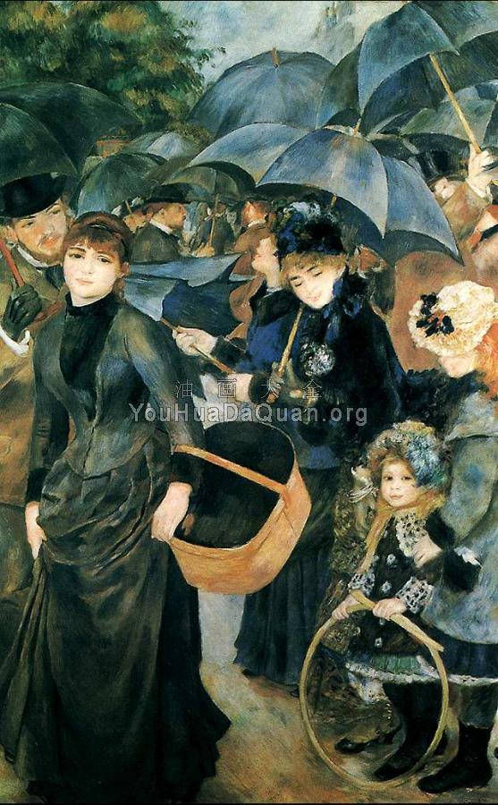 Les Para Pluies - 皮埃尔·奥古斯特·雷诺阿